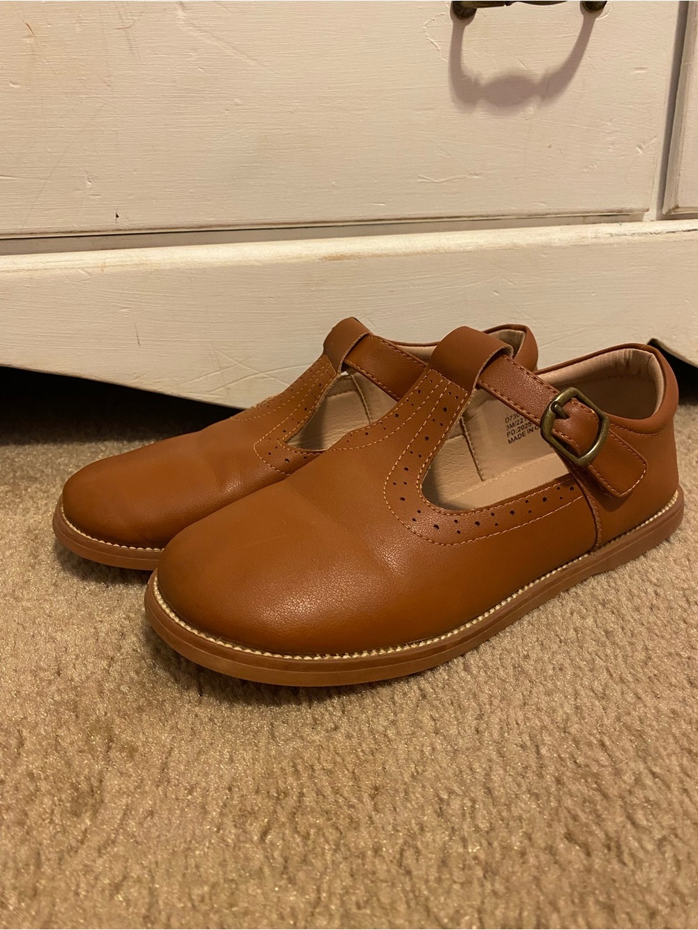 Brown Mary Jane shoes